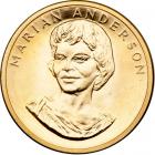 1980 U.S. Mint Gold &frac12; oz Marian Anderson Medal