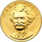 1981 U.S. Mint Gold 1 oz Mark Twain Medals