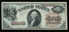 1880, $1 United States Note. Fine