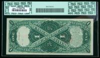 1917, $1 United States Note. PCGS Apparent Choice About New 58 - 2