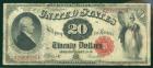 1880, $20 United States Note. PCGS Very Good 10