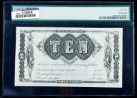 1879, $10 Refunding Certificate. PMG Choice Extremely Fine 45 - 2