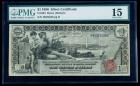 1896, $1 Silver Certificate. PMG Choice Fine 15