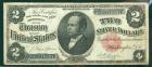 1891, $2 Silver Certificate. PCGS Apparent Fine 15