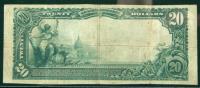 1902, $20 National Bank Note. The First NB, Anaheim, CA. PCGS Fine 15 - 2