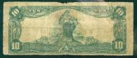 1902, $10 National Bank Note. The First NB, Fullerton, CA. PCGS Good 6 - 2