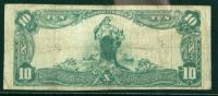 1902, $10 National Bank Note. The American NB, Santa Ana, CA. PCGS Fine 12 - 2