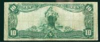 1902, $10 National Bank Note. The First NB, Santa Ana, CA. PCGS Fine 15 - 2