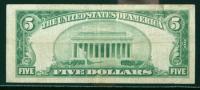 1929, $5 National Bank Note. The First NB, Garden Grove, CA. PCGS Fine 15 - 2