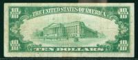 1929, $10 National Bank Note. The First NB, Olive, CA. PCGS Fine 15 - 2