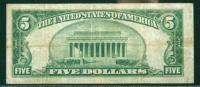 1929, $5 National Bank Note. The First NB, Orange, CA. PCGS Very Fine 20 - 2