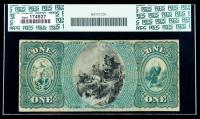 1875, $1 National Bank Note. The National Eagle Bank, Boston, MA. PCGS Apparent Fine 15 - 2