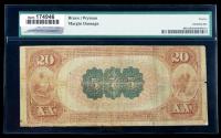 1882, $20 National Bank Note. The NB of Chester Valley, PA. PMG Fine 12 - 2