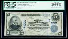 1902, $5 National Bank Note. The Mellon NB, Pittsburgh, PA. PCGS Very Fine 20PPQ