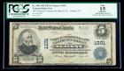 1902, $5 National Bank Note. The National Commercial Bank & TC, Albany, NY. PCGS Apparent Fine 15