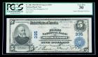 1902, $5 National Bank Note. The First NB, Bridgeport, CT. PCGS Very Fine 30