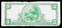 1902, $5 National Bank Note. The Merchants NB, Sacramento, CA. PCGS Apparent Very Fine 25 - 2