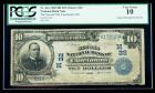 1902, $10 National Bank Note. The Second NB, Cincinnati, OH. PCGS Very Good 10