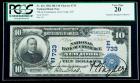 1902, $10 National Bank Note. NB of Commerce, New York, NY. PCGS Very Fine 20