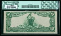 1902, $10 National Bank Note. The Commercial NB, Tiffin, OH. PCGS New 62PPQ - 2