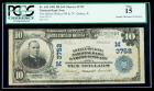 1902, $10 National Bank Note. The Quicy-Ricker NB & TC, Quincy, IL. PCGS Fine 15