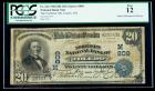 1902, $20 National Bank Note. The Northern NB, Toledo, OH. PCGS Fine 12