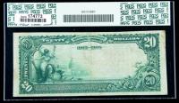 1902, $20 National Bank Note. The Old NB, Lima, OH. PCGS Very Fine 20 - 2