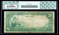1902, $20 National Bank Note. The Deseret NB, Salt Lake City, UT. PCGS Very Good 10 - 2