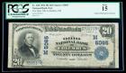 1902, $20 National Bank Note. The Ohio NB, Columbis, OH. PCGS Fine 15