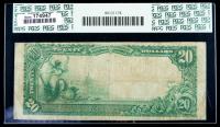 1902, $20 National Bank Note. First NB, Bath, PA. PCGS Fine 12 - 2