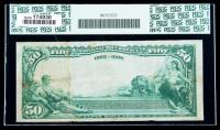 1902, $50 National Bank Note. The First NB, Lodi, CA. PCGS Apparent Very Fine 25 - 2
