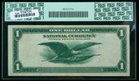 1918, $1 Federal Reserve Bank Note. PCGS Apparent Extremely Fine 45 - 2
