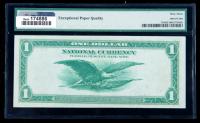 1918, $1 Federal Reserve Bank Note. PMG Choice Uncirculated 63EPQ - 2