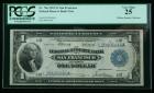 1918, $1 Federal Reserve Bank Note. PCGS Very Fine 25