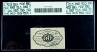 1862, 50&cent; Fractional Currency. First Issue, perforated edges, without monogram. PCGS Choice New 63 - 2