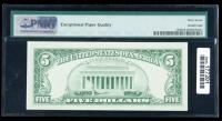 1963, $5 Legal Tender Note. PMG Superb Gem Uncirculated 67EPQ - 2