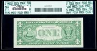 1957, $1 Silver Certificate. Mismatched Serial Numbers. PCGS Very Fine 35 - 2