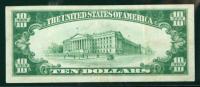 1929, $10 National Bank Note. Lagonda-Citizens NB, Springfield, OH. PCGS Very Fine 25 - 2