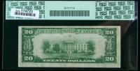 1929, $20 National Bank Note. The NB of Commerce, Milwaukee, WI. PCGS Very Fine 30PPQ - 2