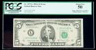 1981-A, $5 Federal Reserve Note. Gutter Fold on Face and Back. PCGS About New 50