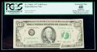 1977, $100 Federal Reserve Note. Gutter Folds on Face and Back. PCGS Apparent Extremely Fine 40
