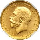 Australia. Sovereign, 1911-S. NGC MS63