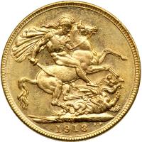 Australia. Sovereign, 1913-M. AU - 2