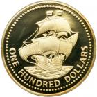 Barbados. 100 Dollars, 1975. PF