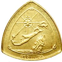 Bermuda. 3 Dollar, 1996. BU - 2