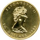 Canada. 50 Dollars, 1988. BU