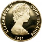 Cook Islands. 50 Dollars, 1997