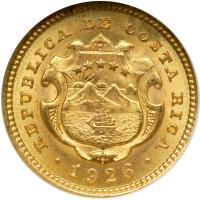 Costa Rica. 2 Colones, 1926. NGC MS64 - 2