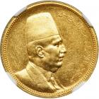 Egypt. 100 Piastres, AH 1340 /1922. NGC AU