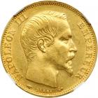 France. 20 Francs, 1859-A. NGC AU50